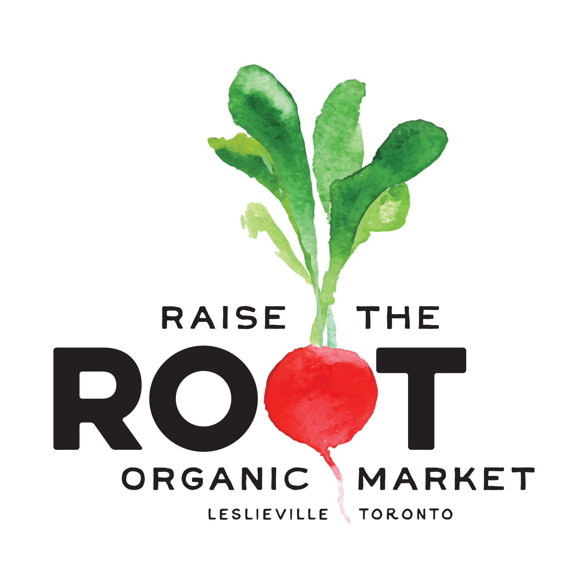 Raise the Root Organic Market logo